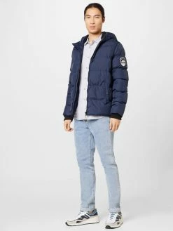 Indicode Jeans Winterjassen Winterjas Hoover Heren Navy -Indicode Jeans Verkoop 2023 727d94f9324d5625d612dd3cd65c21d7