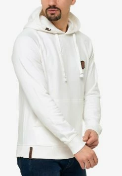 Indicode Jeans Hoodies Sweatshirt Litcham Heren Wit -Indicode Jeans Verkoop 2023 7385e3fca367085a7eb0aadb016d40bc