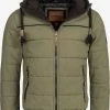 Indicode Jeans Winterjassen Winterjas Heren Olijfgroen -Indicode Jeans Verkoop 2023 73b5aae22b8babfafbeb9f0addfe7eb3