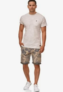 Indicode Jeans Cargo Shorts Regular Cargobroek Albert Heren Beige -Indicode Jeans Verkoop 2023 74259e054cf4941890f415500e7fa768
