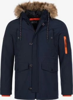 Indicode Jeans Parkas Winterparka Leicester Heren Navy