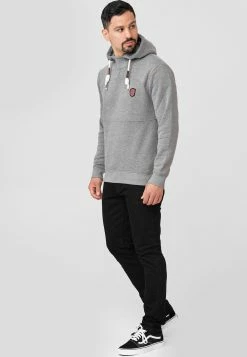 Indicode Jeans Hoodies Sweatshirt Meza Heren Grijs Gemêleerd -Indicode Jeans Verkoop 2023 75ce3907aa661966dfae56db0c0ccf7a