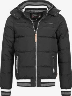 Indicode Jeans Winterjassen Winterjas Marlon Heren Zwart