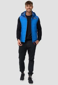 Indicode Jeans Bodywarmers Bodywarmer Leach Heren Blauw -Indicode Jeans Verkoop 2023 766e6e414da709dc61b95ee837927a44