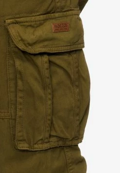 Indicode Jeans Cargobroeken Regular Cargobroek William Heren Kaki -Indicode Jeans Verkoop 2023 77261c0b802222164dfce687a065c3fd