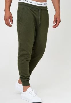 Indicode Jeans Sweatpants Tapered Broek Eberline Heren Kaki -Indicode Jeans Verkoop 2023 7767836bddb719ebeb45b298e959c01e