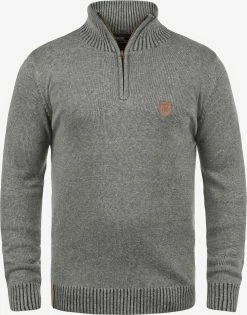 Indicode Jeans Coltruien Trui Nathen Heren Grijs