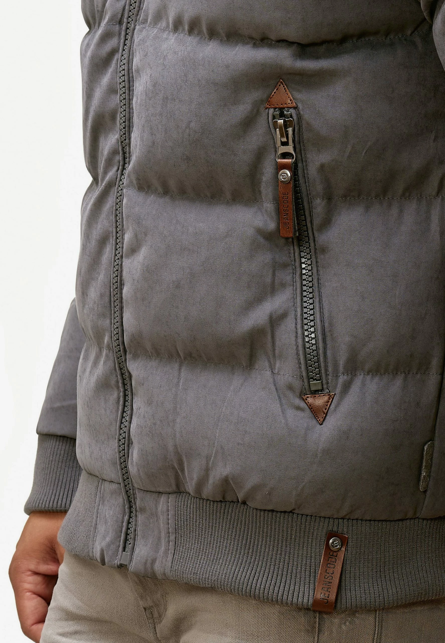 Indicode Jeans Winterjassen Winterjas Adeline Heren Donkergrijs 8 Indicode Jeans Winterjassen Winterjas Adeline Heren Donkergrijs - Afbeelding 6