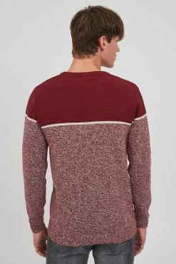 Indicode Jeans Crewneck Truien Trui LYNN Heren Rood -Indicode Jeans Verkoop 2023 7a1190ef168c4e9625a22637bb8413c4