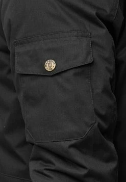 Indicode Jeans Winterjassen Winterjas Elmhurts Heren Zwart -Indicode Jeans Verkoop 2023 7a7d49019c5b1a7835f7bddafc07b803