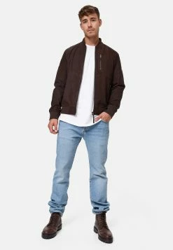 Indicode Jeans Leren Jassen Tussenjas Captain Heren Bruin -Indicode Jeans Verkoop 2023 7aa8f3654babfbfb6c51ef04df26ee0d