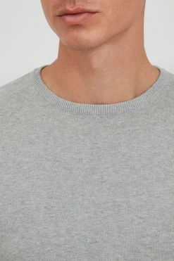 Indicode Jeans Crewneck Truien Trui BADAN Heren Grijs -Indicode Jeans Verkoop 2023 7ae733977f1d33d1186d00220b898ff7