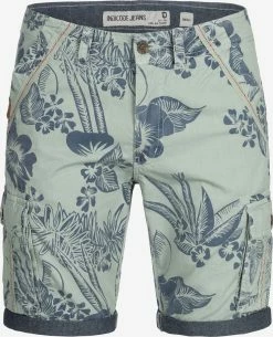 Indicode Jeans Cargo Shorts Regular Cargobroek Albert Heren Blauw / Azuur