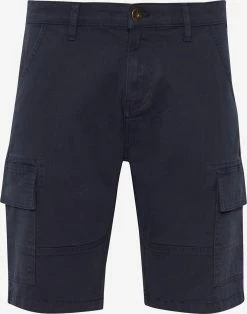 Indicode Jeans Cargo Shorts Regular Cargobroek Brom Heren Blauw