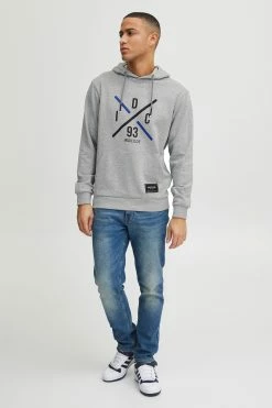 Indicode Jeans Hoodies Sweatshirt Leon Heren Grijs Gemêleerd -Indicode Jeans Verkoop 2023 7d883319c89cc04335d3a080625a7123