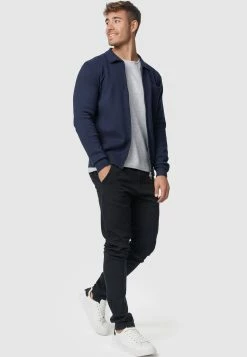 Indicode Jeans Vesten Gebreid Vest Muhlan Heren Donkerblauw -Indicode Jeans Verkoop 2023 7debc48292ed33e6f0aa45861188c192