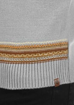 Indicode Jeans Crewneck Truien Trui Lurdes Heren Grijs -Indicode Jeans Verkoop 2023 7e2384a3f3ea8407aad2f6023c6a4265