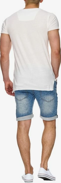 Indicode Jeans Denim Shorts Slimfit Broek Kadin Shorts Heren Blauw -Indicode Jeans Verkoop 2023 7f801452b9245cc29c05b368356b7cac