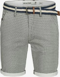 Indicode Jeans Shorts Regular Broek Bourchier Heren Donkergrijs