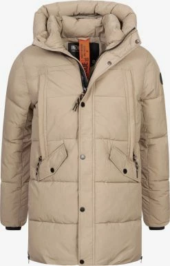 Indicode Jeans Parkas Winterparka Kasper Heren Beige