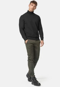 Indicode Jeans Coltruien Trui Heren Zwart -Indicode Jeans Verkoop 2023 80b3bd4824f74656d752ebe45efc0e68