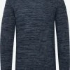 Indicode Jeans Crewneck Truien Trui Bayne Heren Blauw