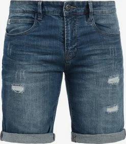 Indicode Jeans Denim Shorts Regular Broek Hallow Heren Blauw