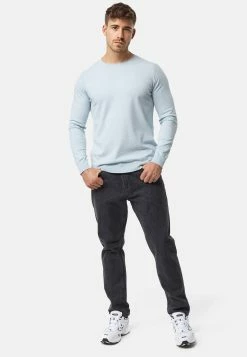 Indicode Jeans Crewneck Truien Trui Gamal Heren Blauw -Indicode Jeans Verkoop 2023 80f25803bd1a3c59daf3b8c9f58876b7