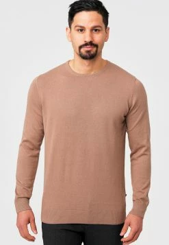 Indicode Jeans Crewneck Truien Trui Benjamin Heren Beige -Indicode Jeans Verkoop 2023 823a35b5f244efe2e02816c6b774f5d8