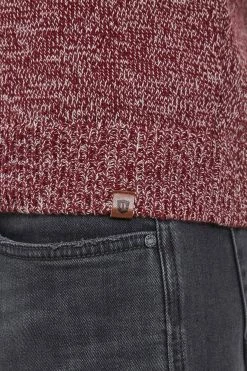 Indicode Jeans Crewneck Truien Trui LYNN Heren Rood -Indicode Jeans Verkoop 2023 826881970650385c37b7a76261ee066b