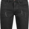 Indicode Jeans Denim Shorts Regular Jeans Page Heren Zwart