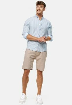 Indicode Jeans Shorts Regular Broek Alonso Heren Beige -Indicode Jeans Verkoop 2023 83814925ce3074a32db35da3629b8707