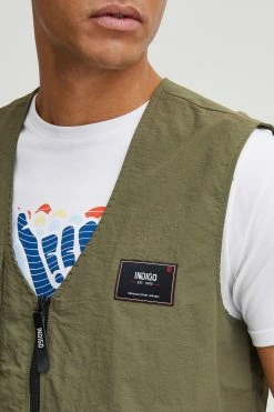 Indicode Jeans Bodywarmers Bodywarmer Idpiet Heren Groen -Indicode Jeans Verkoop 2023 83a1eefa6c67187dc05ca00faaf752fa