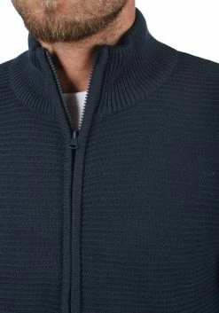 Indicode Jeans Vesten Gebreid Vest Rickert Heren Donkerblauw -Indicode Jeans Verkoop 2023 8467854451f911aa7c357a6d7db58475