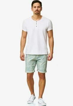 Indicode Jeans Shorts Regular Broek Curtain Heren Pastelgroen -Indicode Jeans Verkoop 2023 861bef41699c5afb84fbe8de8af1d970