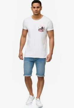 Indicode Jeans Denim Shorts Regular Jeans Caden Heren Lichtblauw -Indicode Jeans Verkoop 2023 863a0d420dd65fc9750aff71237baf90