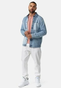 Indicode Jeans Tussenjassen Tussenjas Heren Blauw -Indicode Jeans Verkoop 2023 870ca4d968de004b1236cc9610520b20