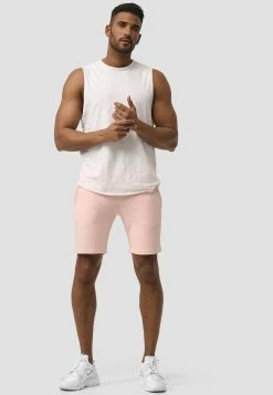 Indicode Jeans Sweat Shorts Regular Broek Yates Heren Pastelroze -Indicode Jeans Verkoop 2023 87e429d272437e85d14131ac378b2a8c