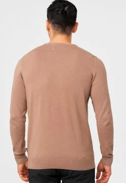 Indicode Jeans Crewneck Truien Trui Benjamin Heren Beige -Indicode Jeans Verkoop 2023 89165050f4ce2415aeaeb099b0789d70