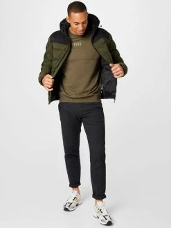 Indicode Jeans Tussenjassen Regular Fit Tussenjas Eberhardy Heren Olijfgroen -Indicode Jeans Verkoop 2023 8995ec662f4657404ed97aff7aa37bc4