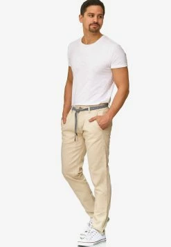 Indicode Jeans Pantalons Regular Broek Haverfiel Heren Beige -Indicode Jeans Verkoop 2023 8aa46a7d4651ac2d856d545491795e4b