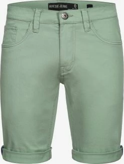 Indicode Jeans Shorts Regular Broek Villeurbanne Heren Mintgroen