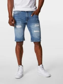 Indicode Jeans Denim Shorts Regular Jeans Kaden Holes Heren Blauw -Indicode Jeans Verkoop 2023 8bbd84ca6209974e5afd907b6ad2c691