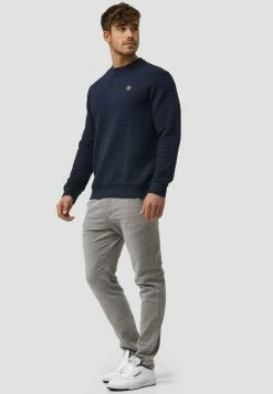 Indicode Jeans Sweatshirts Sweatshirt Dash Heren Navy -Indicode Jeans Verkoop 2023 8bc6bd0b883d41471e298a05e1680829