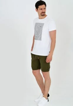 Indicode Jeans Chino Shorts Regular Chino Beauvals Heren Kaki -Indicode Jeans Verkoop 2023 8c64ba8e2284924abc66f5dd7e701f1e