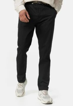 Indicode Jeans Pantalons Regular Broek Tory Heren Zwart