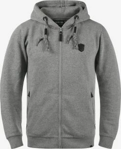 Indicode Jeans Sweatvesten Met Capuchon Sweatvest Heren Grijs