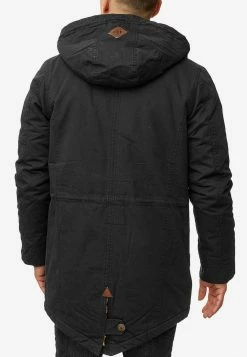 Indicode Jeans Parkas Winterparka Barge Heren Zwart Gemêleerd -Indicode Jeans Verkoop 2023 8e64161a8727464dda916e8c82fa7b30