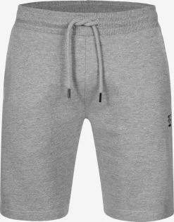 Indicode Jeans Sweat Shorts Regular Broek Eckerd Heren Lichtgrijs