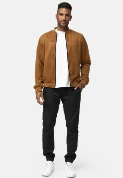 Indicode Jeans Leren Jassen Tussenjas Ibon Heren Sepia -Indicode Jeans Verkoop 2023 8fd9444fecc6dc96b5bd8e119ac09ca3